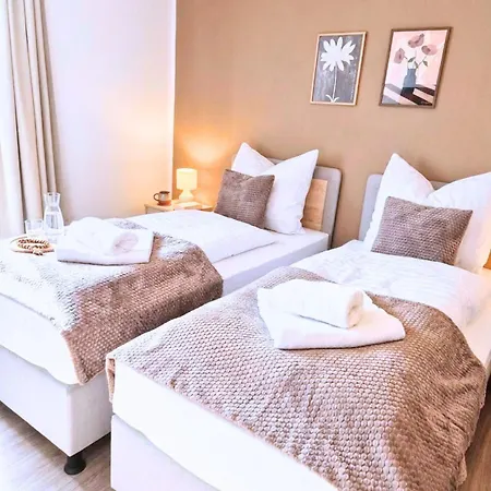 Apartmán Zentrale & Ruhige 3-raum Mit Balkon Chemnitz (Saská Kamenice)