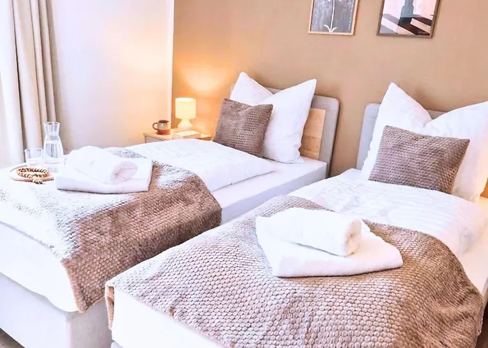 Apartmán Zentrale & Ruhige 3-raum Mit Balkon Chemnitz (Saská Kamenice)