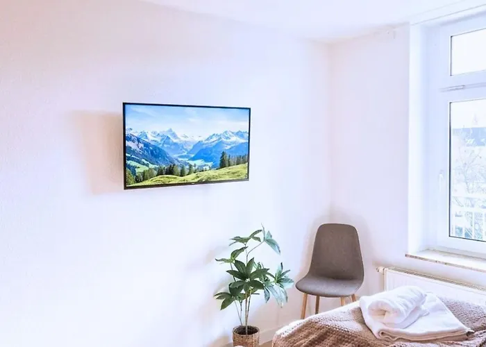 Zentrale & Ruhige 3-raum Mit Balkon * Chemnitz (Saská Kamenice)